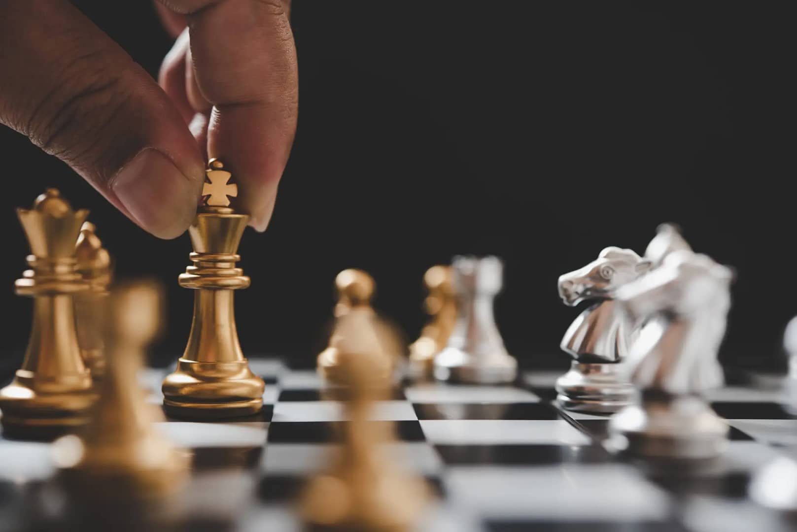 Chess,Board,-,A,Competitive,Business,Idea,To,Succeed.